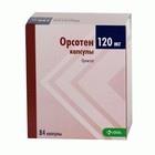 Орсотен капсулы 120 мг, 84 шт. - Новороссийск